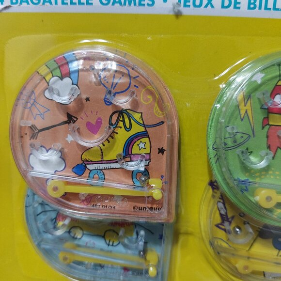Unique Bagatelle Games Party Favors For Kids 3 + Ages Up Funny Little Mini Games - Picture 4 of 4